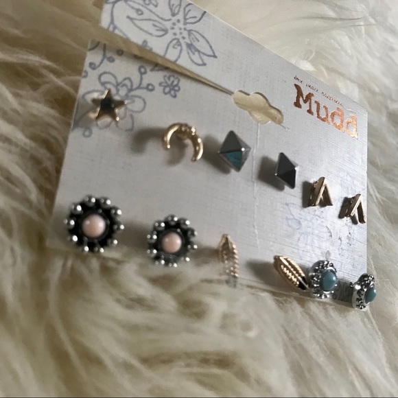 NWT 6 pair Earring Set - Picture 3 of 3